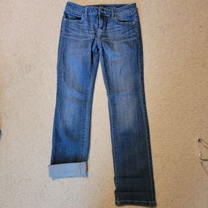 Simply Vera Vera Wang Blue Capri Size 2